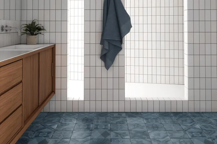  Ambiente porcelanico antiqua blue encants
