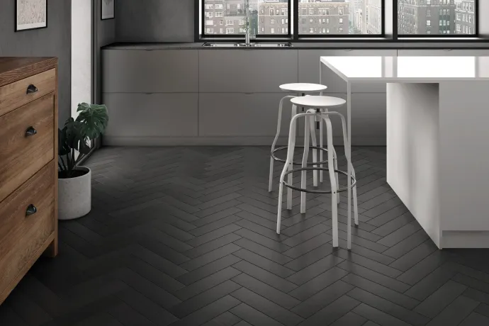  Ambiente porcelanico babylon perle noir