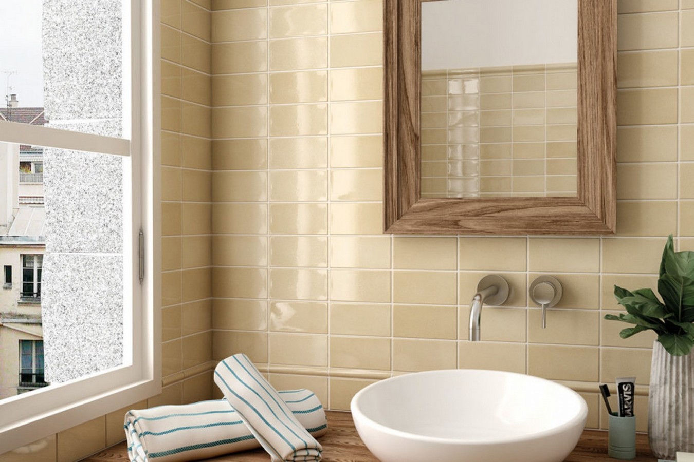  Ambiente revestimiento crackle_caramel_75x150_torello_london_bath-1024x1024