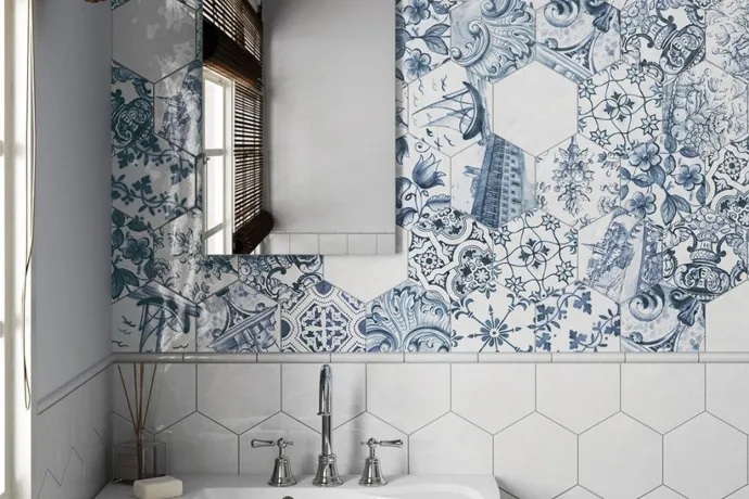 Ambiente porcelanico hexatile-lisboa-brillo-bathroom-922x1024