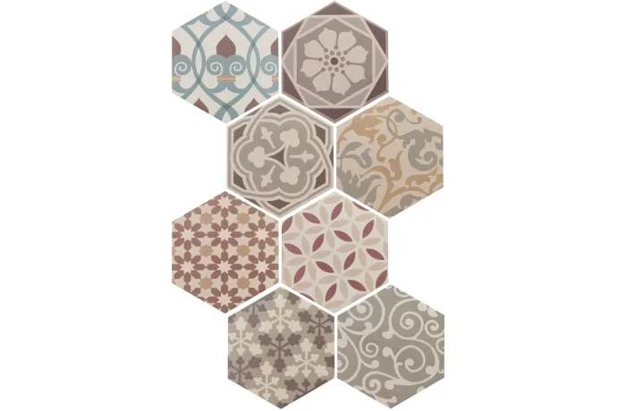  Azulejo porcelanico decor-colours