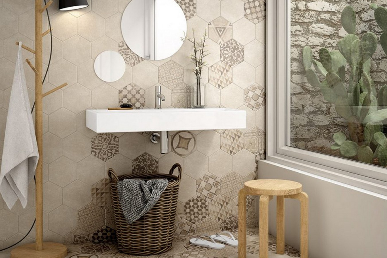  Ambiente porcelanico hexatile_cement_calido-936x1024