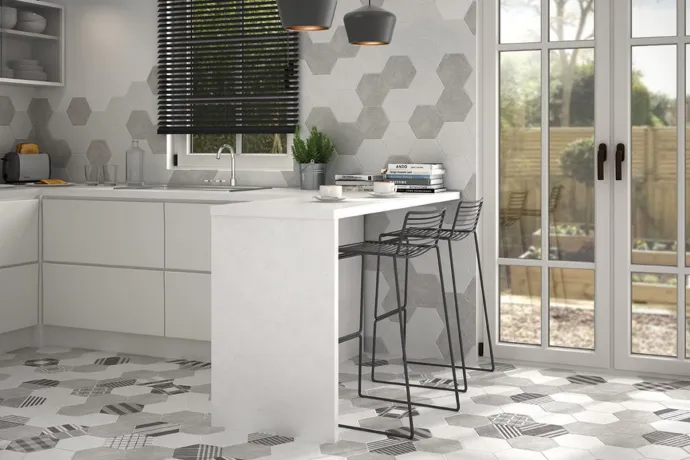  Ambiente porcelanico hexatile_cement-white_grey_geo-grey
