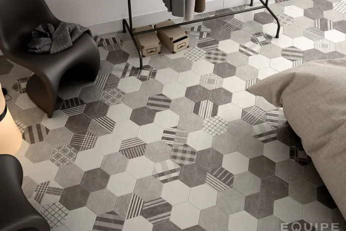  Ambiente porcelanico hexatile_cement_
