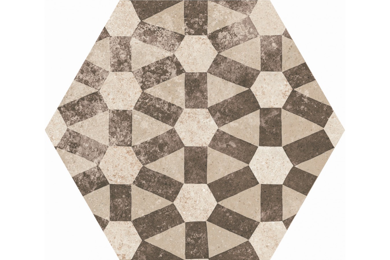 Azulejo porcelanico 22098 hexa cement garden sand j