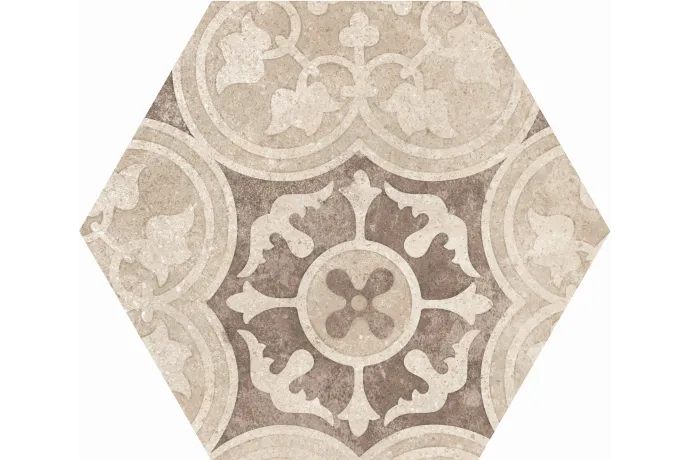  Azulejo porcelanico 22098 hexa cement garden sand a0