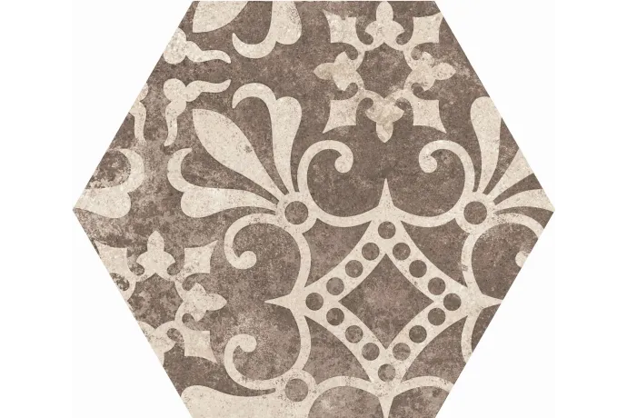  Azulejo porcelanico 22098 hexa cement garden sand e