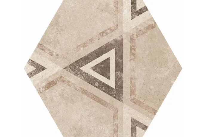 Azulejo porcelanico 22098 hexa cement garden sand k