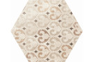  Azulejo porcelanico 22098 hexa cement garden sand f