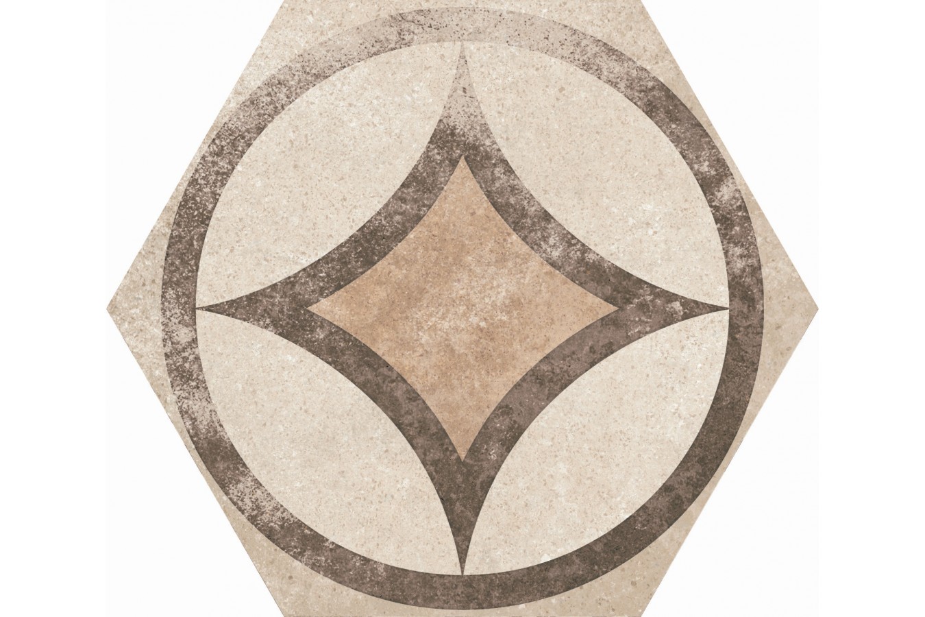  Azulejo porcelanico 22098 hexa cement garden sand p