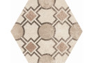  Azulejo porcelanico 22098 hexa cement garden sand i