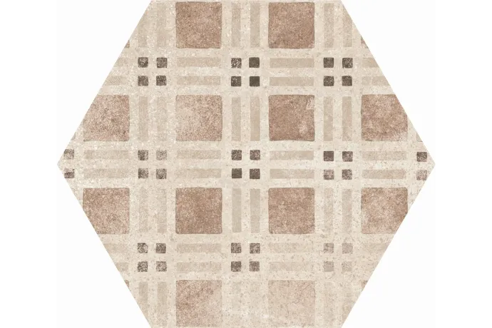  Azulejo porcelanico 22098 hexa cement garden sand m