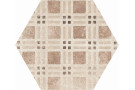  Azulejo porcelanico 22098 hexa cement garden sand m