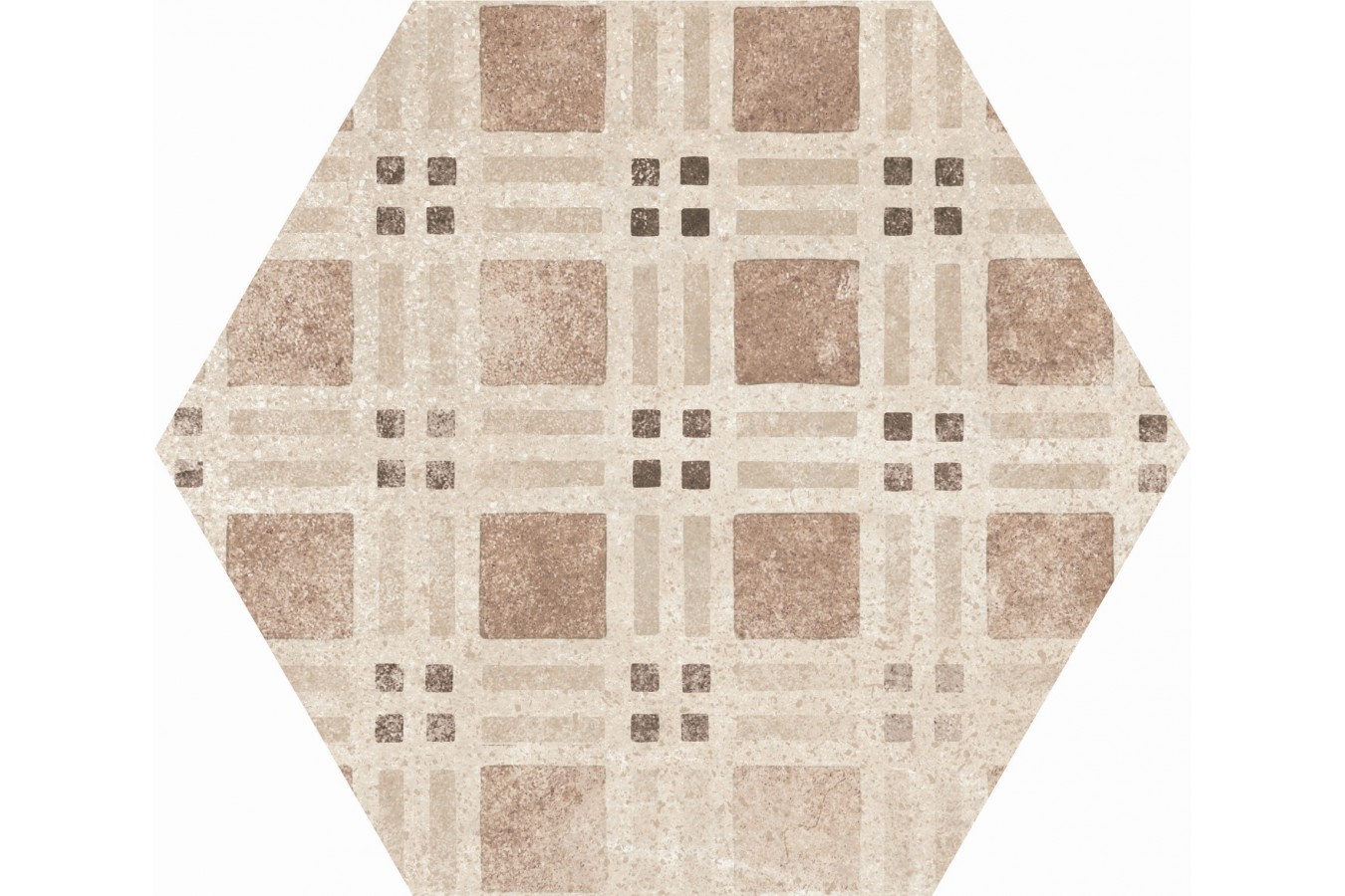 Azulejo porcelanico 22098 hexa cement garden sand m