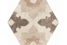  Azulejo porcelanico 22098 hexa cement garden sand n