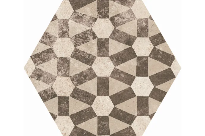 Azulejo porcelanico 22098 hexa cement garden sand j