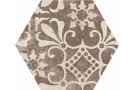  Azulejo porcelanico 22098 hexa cement garden sand e