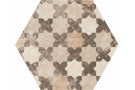  Azulejo porcelanico 22098 hexa cement garden sand g