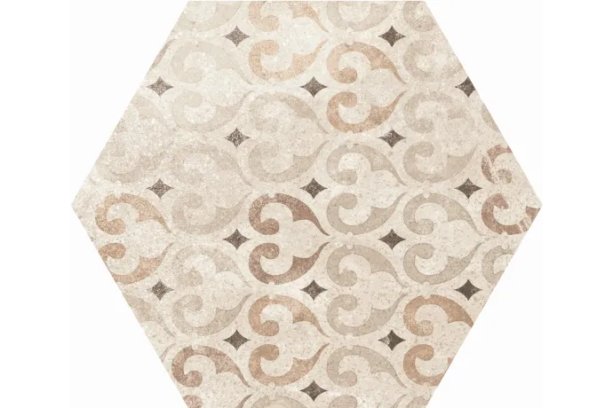  Azulejo porcelanico 22098 hexa cement garden sand f