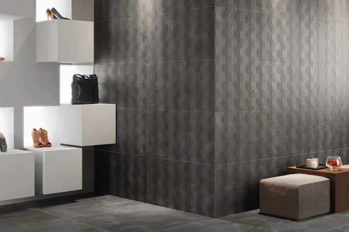 Ambiente porcelanico ambte trident antracita 45x90