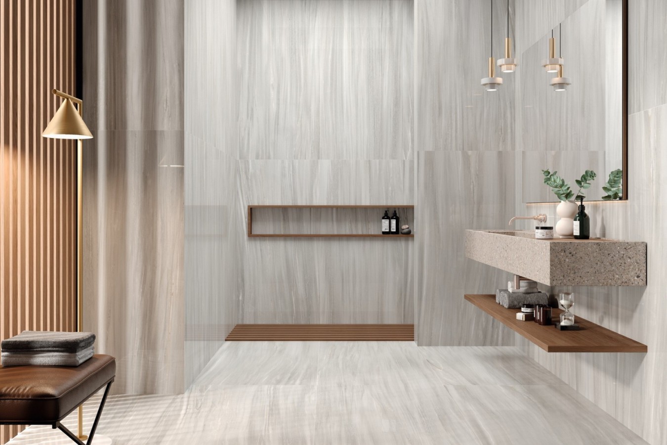 Ambiente porcelánico stn amb haldus grey pulido 60x120