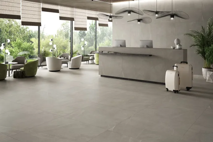  Ambiente porcelánico stn amb bellueve grey 120x120