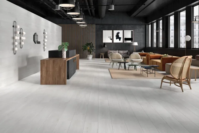  Ambiente porcelánico stn amb tacora white 23x120