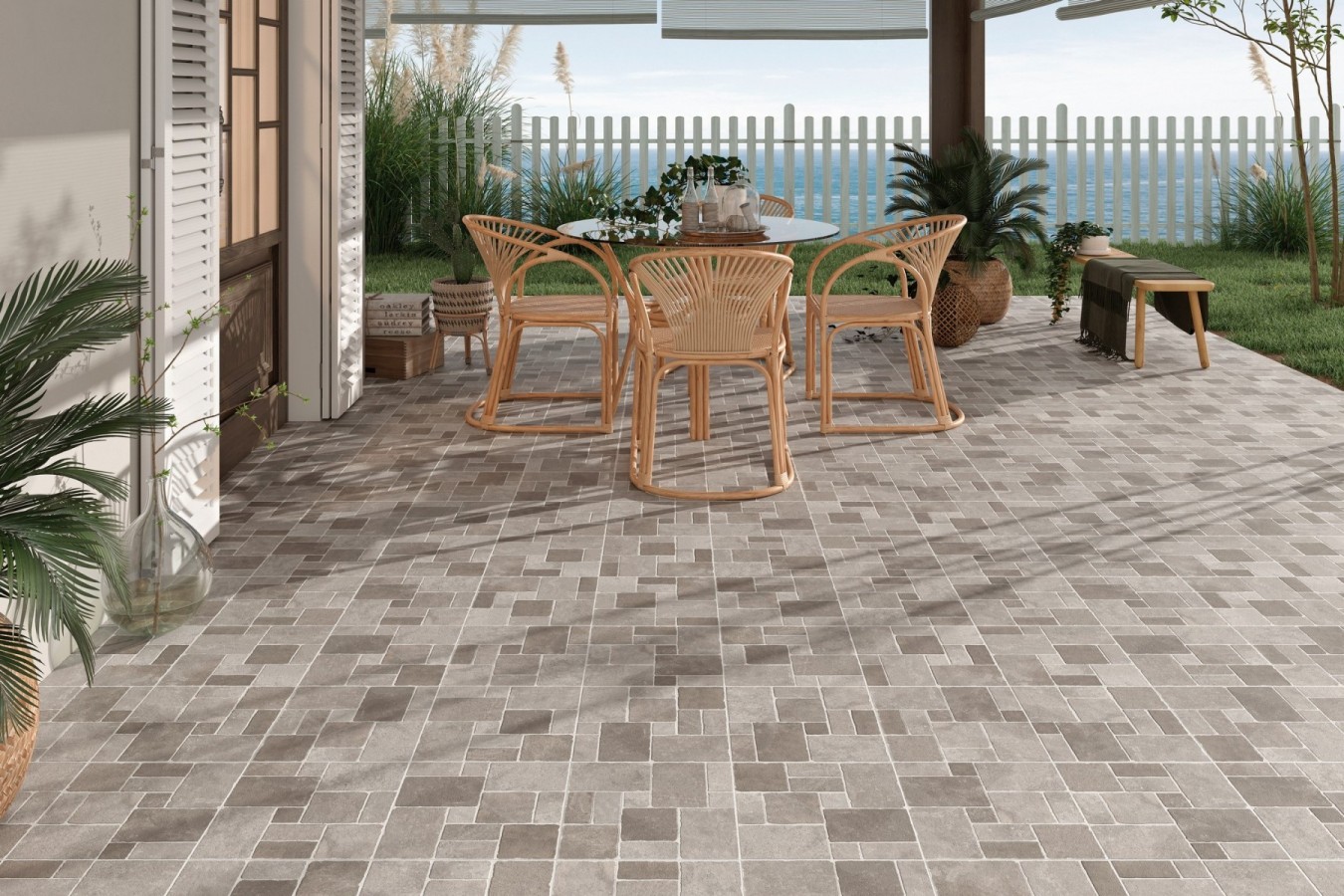 Ambiente gres zahara piedra 33x33