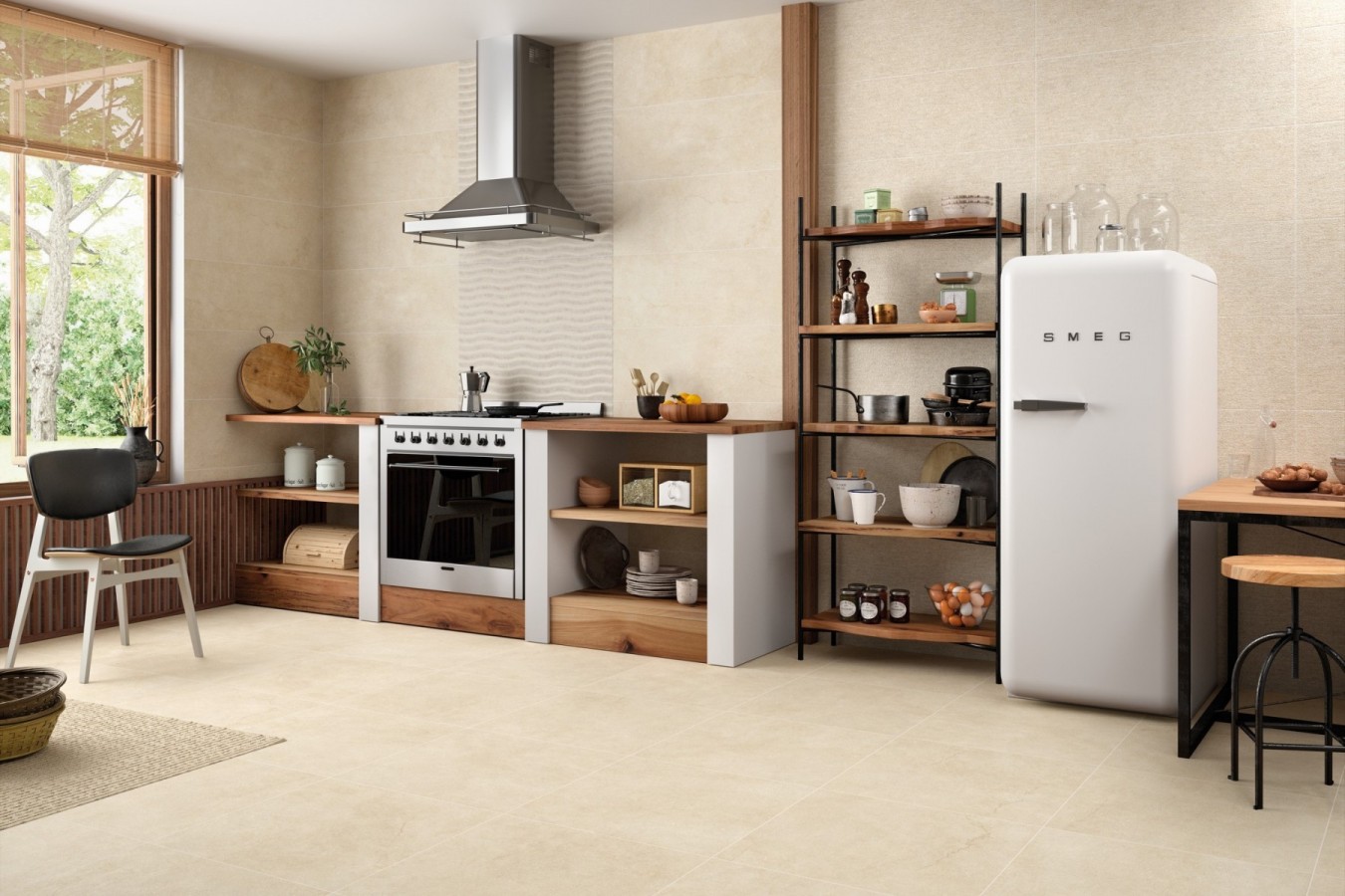 Ambiente porcelánico stn amb narbona warm 60x60 restyling