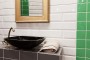 Baño con Revestimiento Blanco Brillo 10x30  WHITEHOME