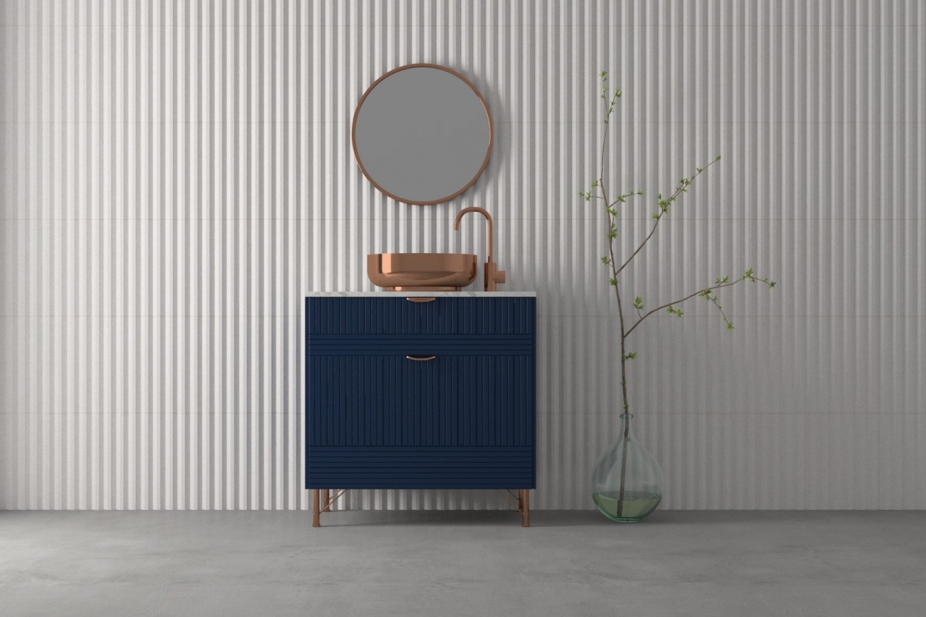  Ambiente revestimiento white stone 2