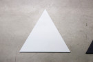  Pavimento triangle ice white matt