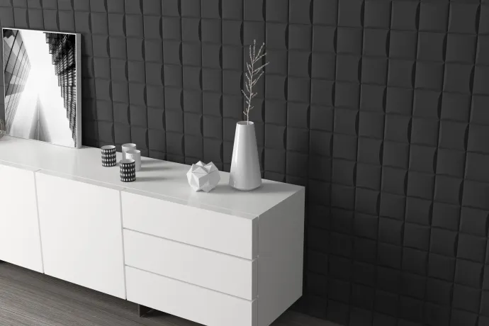 Ambiente revestimiento wicker black matt_2