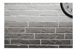 Ambiente revestimiento brick 5x25 steel