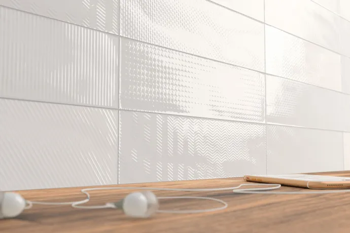  Ambiente revestimiento decor white gloss