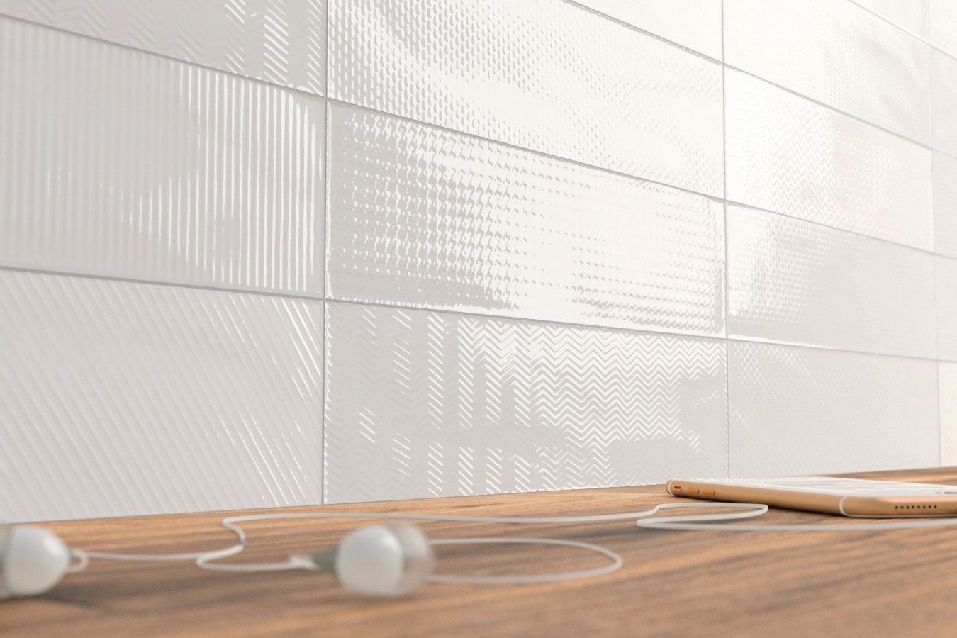  Ambiente revestimiento decor white gloss