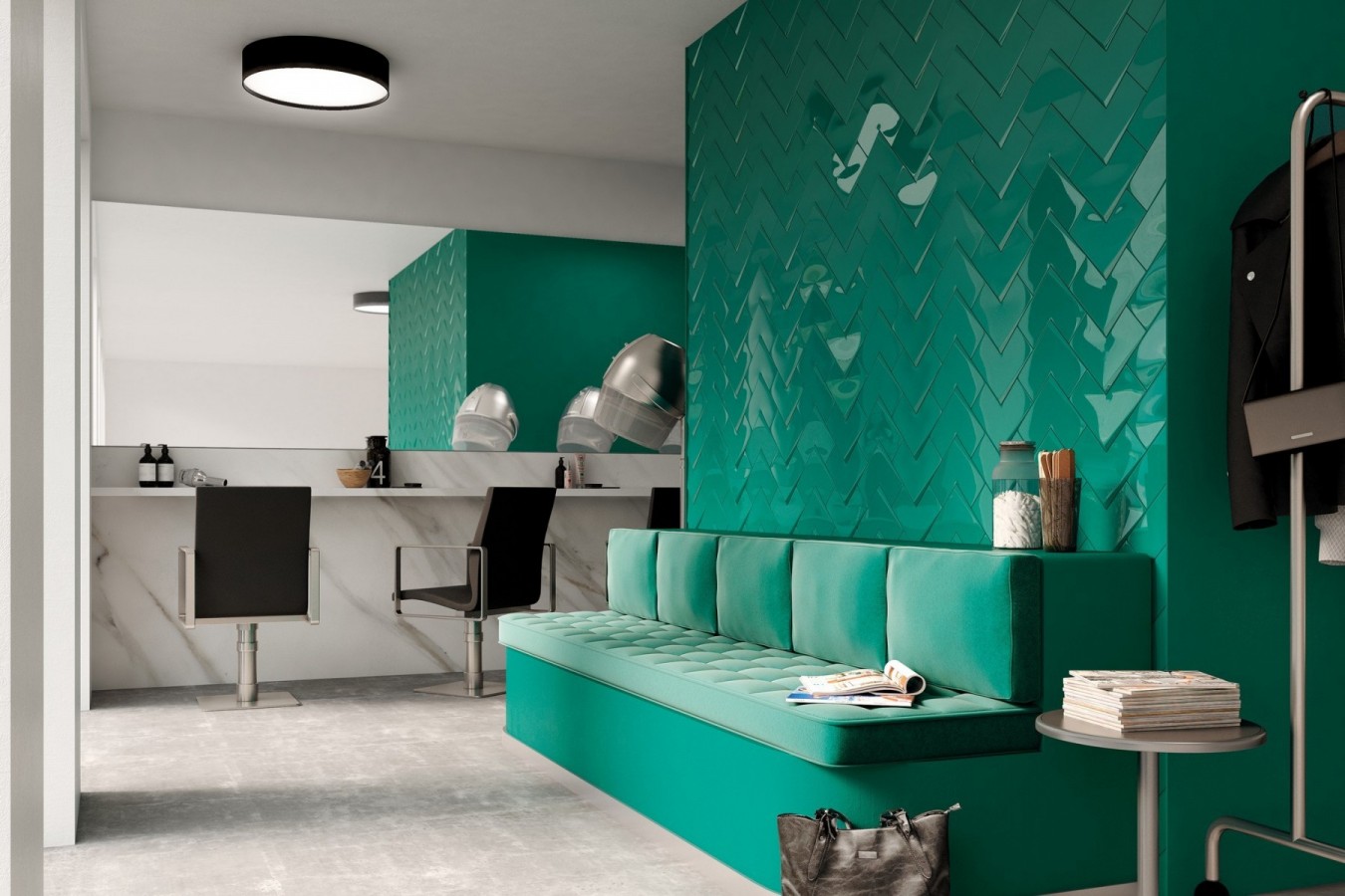 Ambiente revestimiento elle_emerald