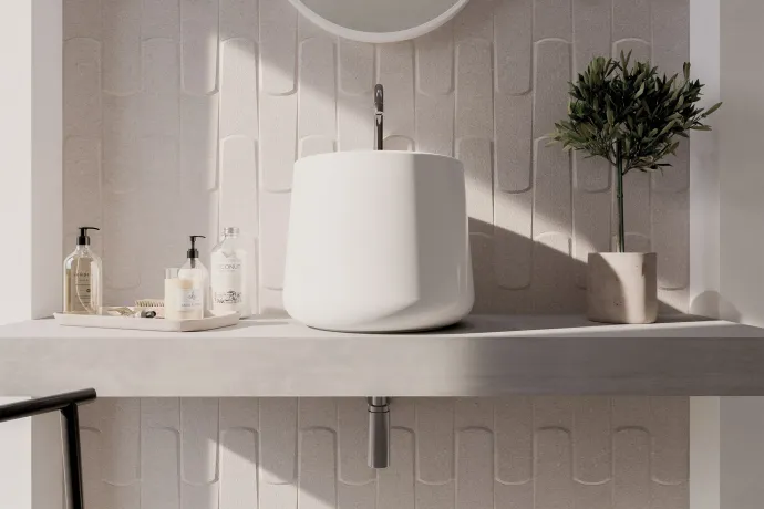 Ambiente revestimiento tear_greige_stone