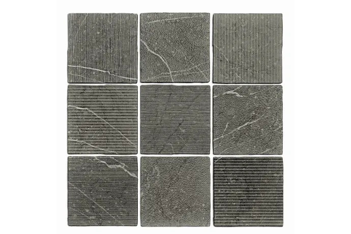  Revestimiento charcoal carved