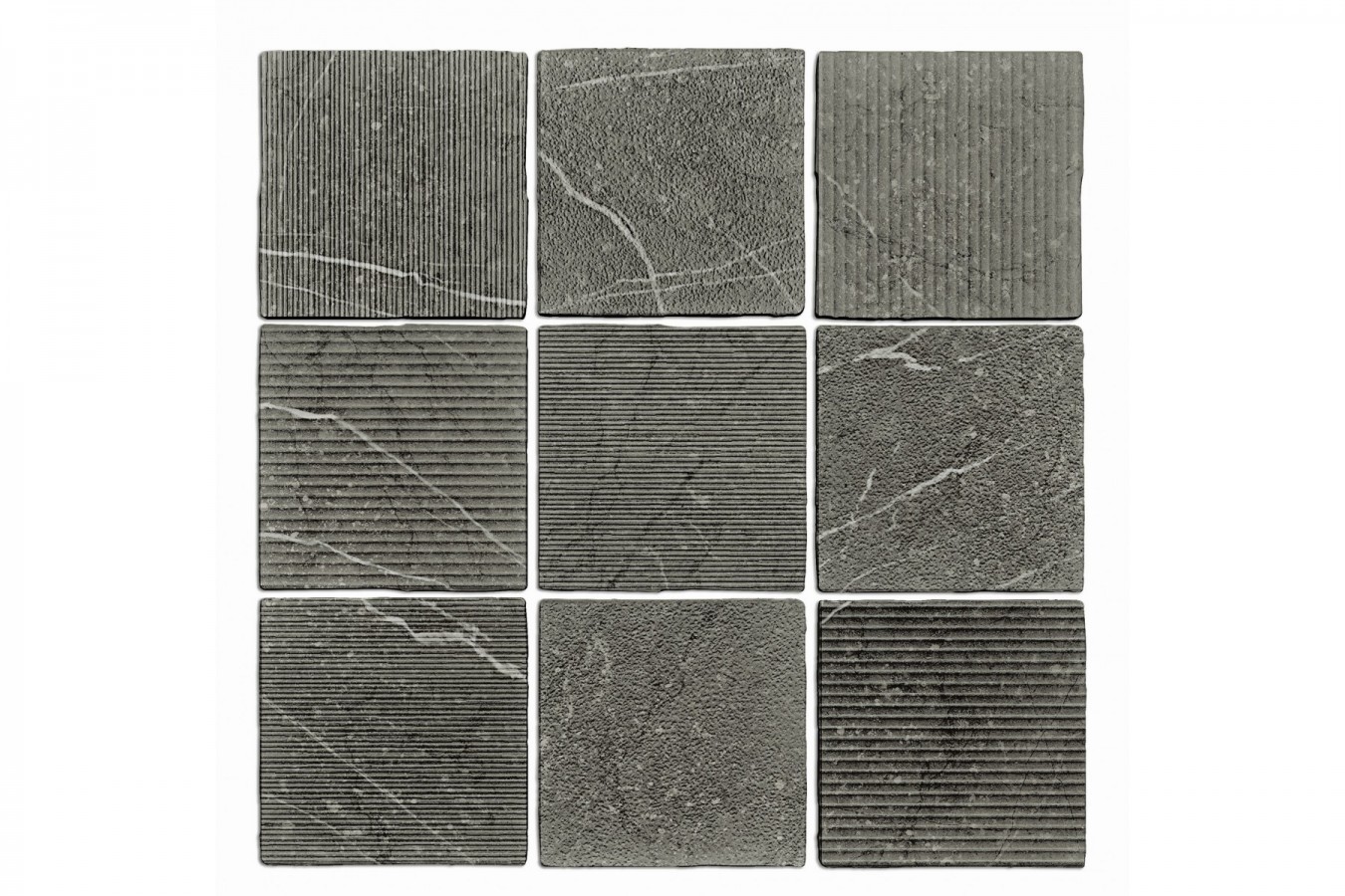 Revestimiento charcoal carved