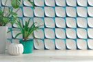 Revestimiento BLANC ET BLEU 125x125 4x225