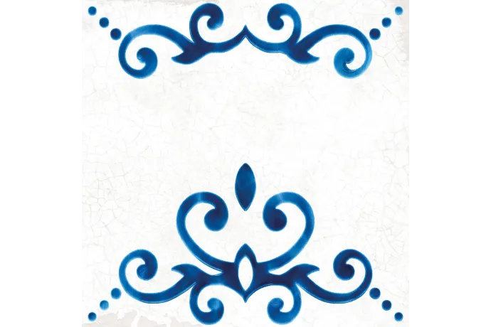 Revestimiento BLANC ET BLEU 125x125 4x225
