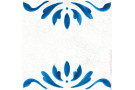 Revestimiento BLANC ET BLEU 125x125 4x225