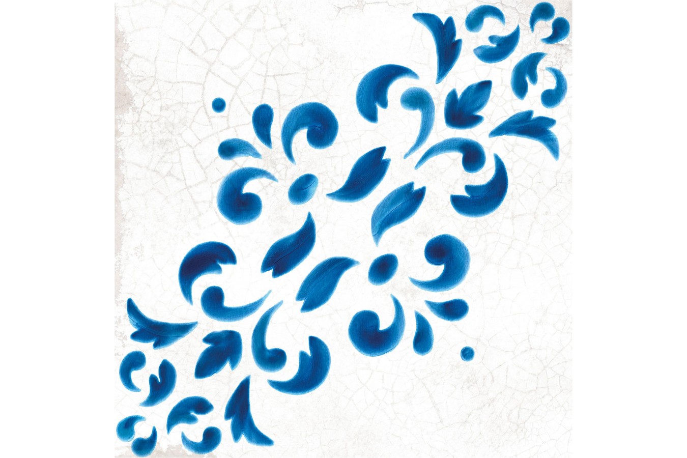 Revestimiento BLANC ET BLEU 125x125 4x225