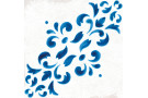 Pavimento BLANC ET BLEU 185x185 4x225
