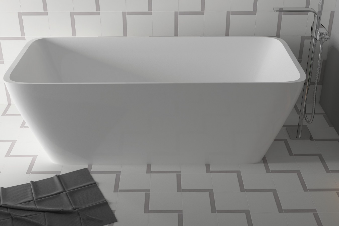 Pavimento BAND DECOR CEMENT 185x185